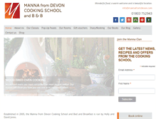 Tablet Screenshot of mannafromdevon.com